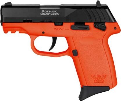 SCCY CPX1-CB PISTOL GEN 3 9MM - 10RD BLACK/ORANGE W/SAFETY - Image 2