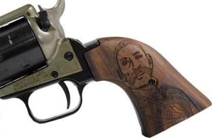 HERITAGE 22LR 6.50" FS BLUED - WILD WEST BASS REEVES (TALO)