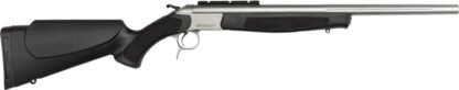 CVA SCOUT TD 44 MAG 22" - W/RAIL SS/BLACK SYNTHETIC