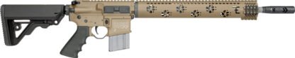 RRA LAR15 PREDATOR2 223 WYLDE - 6 POS STK 16" BBL ROCKOTE TAN